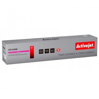 Imprimante OKI 44469722 : Toner Activejet ATO‑510MN Supérieur, 5 000 pages, Magenta