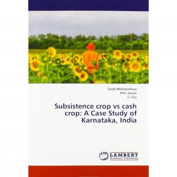 Subsistence crop vs cash crop: A Case Study of Karnataka, India