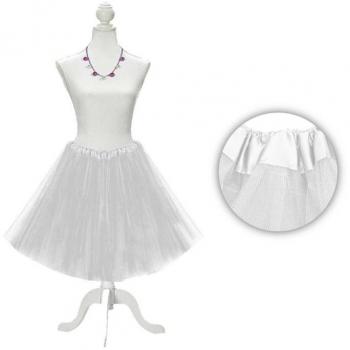 Tutu blanco para adulto 60 cm