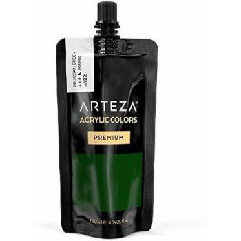Acrylic Paint in Preußischgrün, 120 ml – ARTEZA Künstlerfarbe