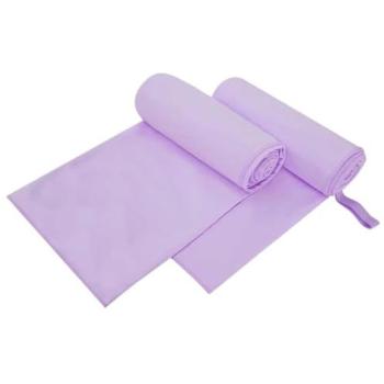 Pack de Serviettes de Sport Violet 200 x 100 cm