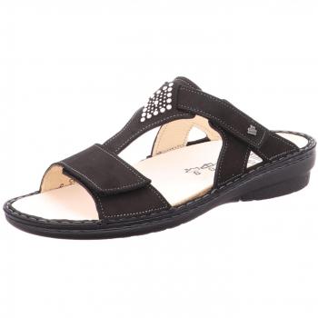 Finn Comfort 02806 Pantoletten VERIN schwarz Gr. 38