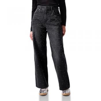 STREET ONE STUDIO Damen Jeans in Schwarz