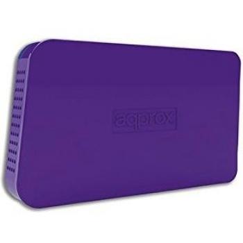 USB 3.0 HDD‑Schutzhülle 6,3 cm – SATA – Backup‑Button – Violett