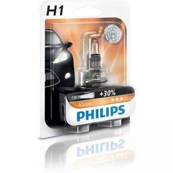 Philips H1 12V 55W P14,5s Vision +30% 1st. Blister