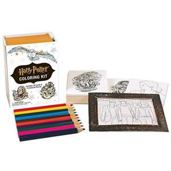 RP Minis Ser.: Harry Potter Coloring Kit by Running Press (2016, Novelty Book)