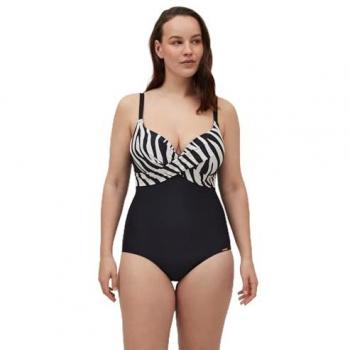 Bañador reductor Ysabel Mora con estampado animal