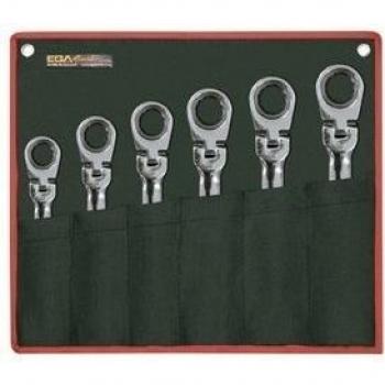 EGA 7/16 Mirror Ratchet + Combo Wrench Set