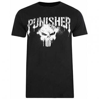 T-shirt Homme Manches Courtes MARVEL Noir
