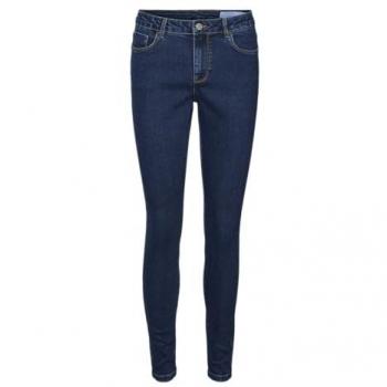 Jeans Donna Vero Moda Elly Skinny Blu Scuro XS