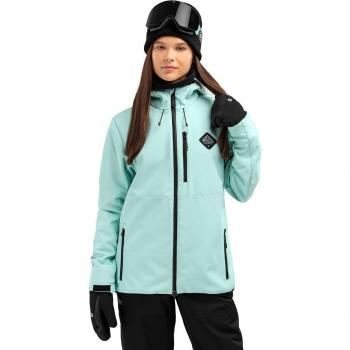 Siroko Women's W2-W Senja Ski Softshell Jacket Turquoise XS