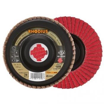 Rhodius X-LOCK Fächerschleifscheibe 115 mm K60