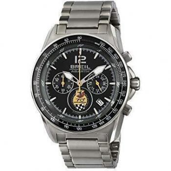 Abarth TW1831 Mono‑Colour Quartz Watch – Titanium Strap