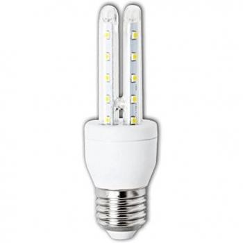 Ampoule LED T3 2U 6W E27 lumière chaude
