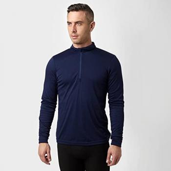 Peter Storm Men's Long Sleeve Zip Neck Thermal T-Shirt