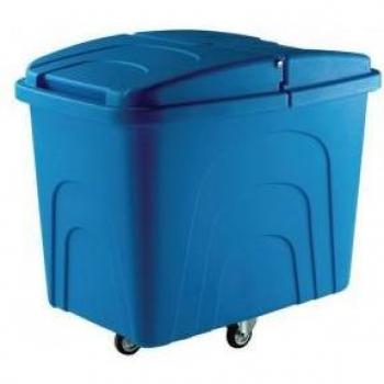 Slingsby Blue Robust Rim Tapered Container Truck with Lids