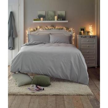 Grey Southwick Melange Soft Duvet Cover – Single Size Bedding