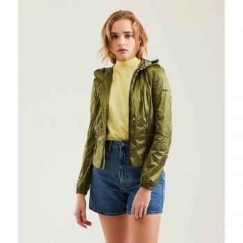 Green Polyamide Coat