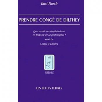 Prendre congé de Dilthey