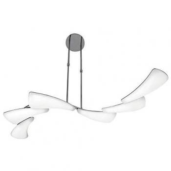 Mistral LED 36W 3000K Cromo Lucido/Acrilico Satinato