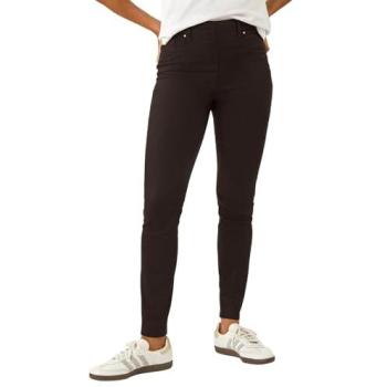 Roman 31” Chocolate Denim Stretch Trousers (Women)