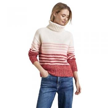 Rollkragenpullover STREET ONE Gr. 34, rosa (petal rose)