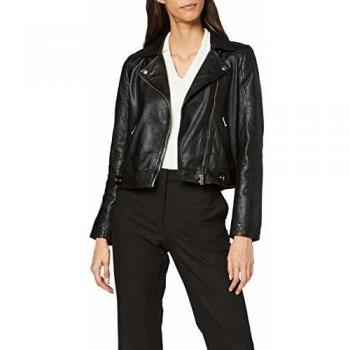 Black Leather Jacket for Women