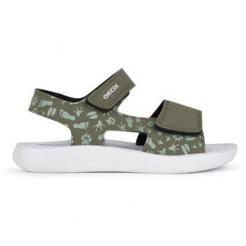 J Geox SANDAL Lightfloppy Verde para Niños