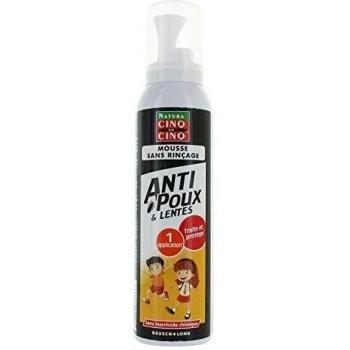 Mousse Anti-poux et Lentes Natura 150ml
