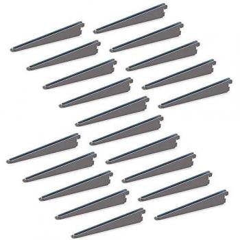 Supports d'étagères Jagmet, 270mm, 20 unités, blanc