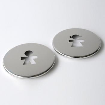 Alessi AKK15 W Sottopentola Triforato 18/10 Lucido