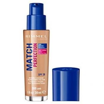Rimmel Match Perfection Flüssiges Make Up SPF 20 Farbton 300 Sand 30 ml