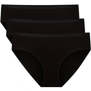 Atmungsaktive Damen Slips MILA, 3er Pack aus Bambus-Jersey
