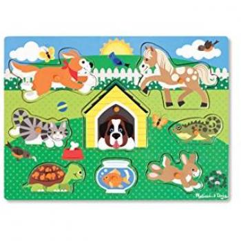 Enseñanza Animal: Puzzle de 8 Piezas con Puntas