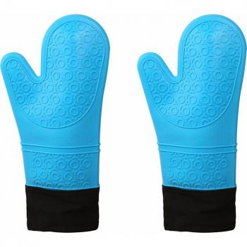ThermoGuard Kitchen Mitts – 2 Piece Heat Resistant Set