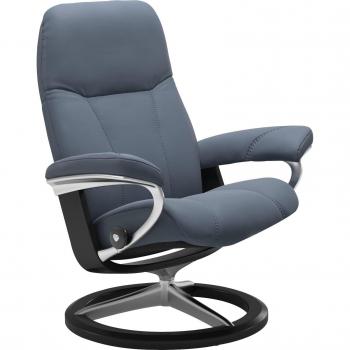 Stressless® Relaxsessel Consul (Signature Base) L/Schwarz
