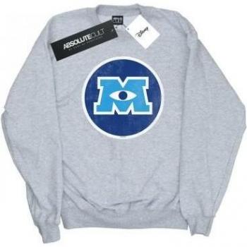 Disney Sudadera para Chicas Monsters University con Logotipo Negro Talla 12-13