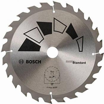 Bosch 2609256B57 Hartmetall Kreissägeblatt, 184 mm Durchmesser