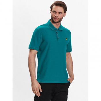 SP1812V Milano-Trim Poloshirt von Lyle & Scott – Blau, Normalgröße