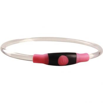 Soft Adjustable LED Pet Collar for Night Safety