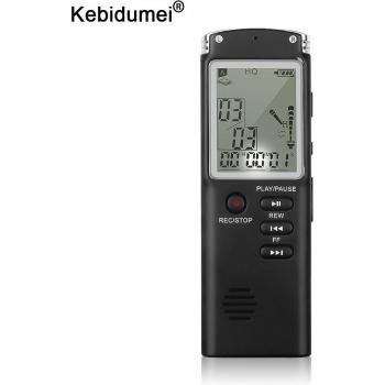 8GB Voice Dictation Recorder with USB and MP3/WAV Playback