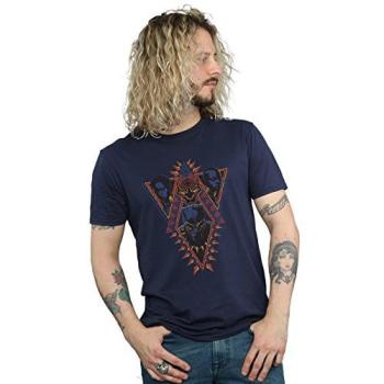 Navy Black Panther Tribal Head Top – Male – Medium