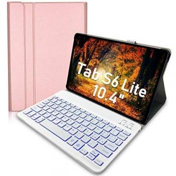 Custodia con Tastiera retroilluminata per Samsung Galaxy Tab S6 Lite 10.4 2020