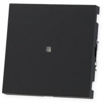 Bouton-poussoir KNX 1x noir Système 55