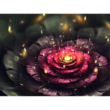 Red Velvet Flower Diamond Painting