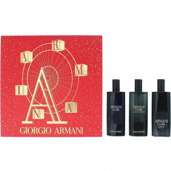 Paquete Premium Armani Code 15 ml EDT, EDP y Perfume Ricaricable
