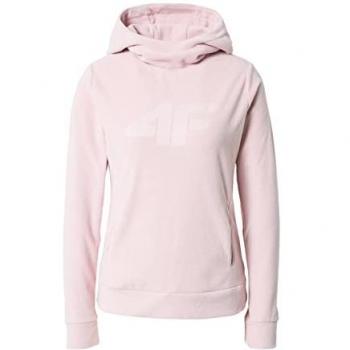 Sudadera con Capucha para Mujer 4F en Rosa Talla S