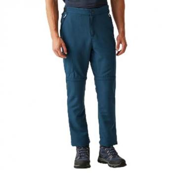 Regatta Men's Moonlight Denim Zip-Off Walkers – Water-Resistant, Size 32R