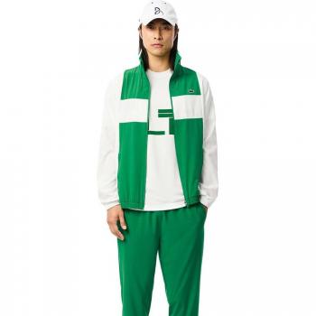 Style Urbain Novak x Lacoste – Vert/Blanc