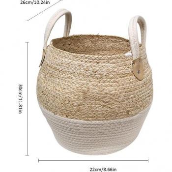 Seagrass Wickerwork Basket